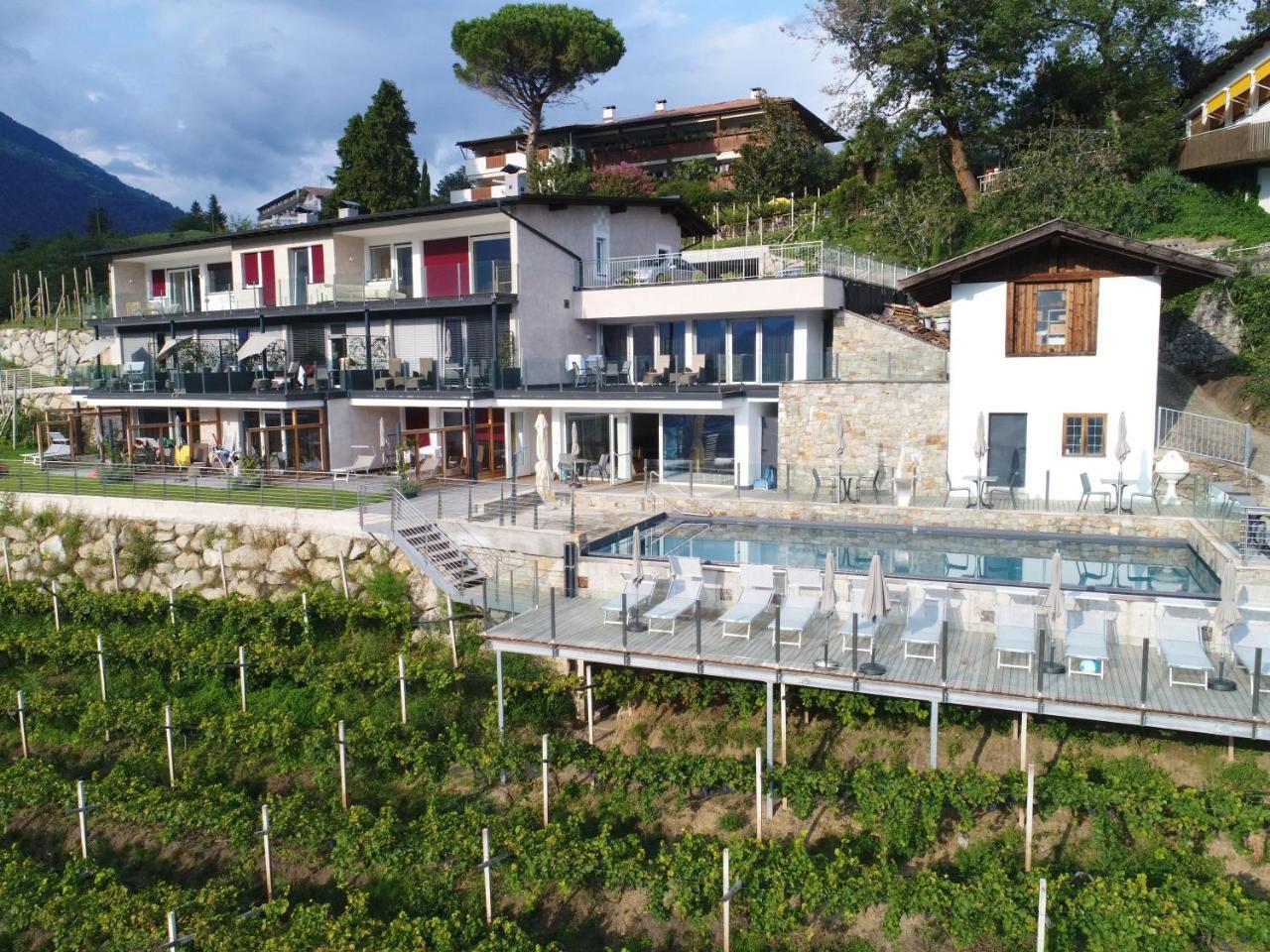 La Pergola Panoramasuites Tirolo Eksteriør billede